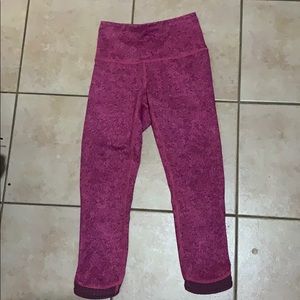 Lululemon crop yoga pants